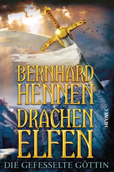 Die gefesselte Göttin / Drachenelfen Band 3, Gebundene Ausgabe von Bernhard Hennen, Heyne