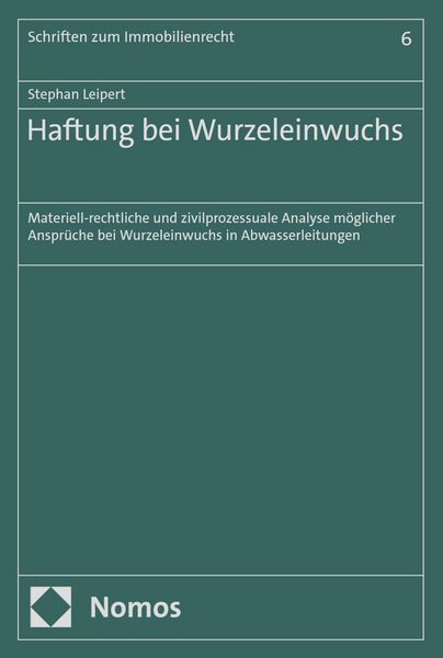 Produktbild: Haftung bei Wurzeleinwuchs