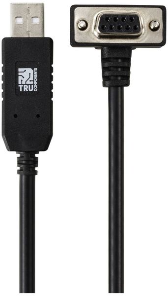 Produktbild: TRU COMPONENTS TC-KW-413 Seriell Umsetzer USB, RS-232 Anzahl Eing&auml;nge: 1 x Anzahl Ausg&auml;nge: 1 x 1 St.