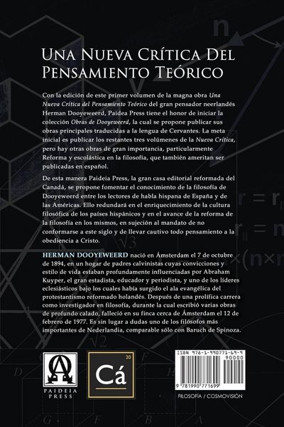 Produktbild: Una Nueva Cr&iacute;tica del Pensamiento Te&oacute;rico