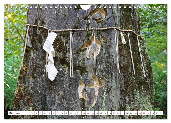 Produktbild: Japan Gl&uuml;cksbringer (Wandkalender 2027 DIN A4 quer), CALVENDO Monatskalender
