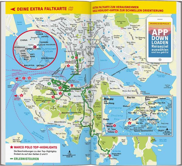 Produktbild: MARCO POLO Reiseführer Hongkong, Macau