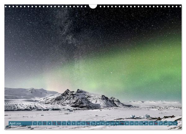 Produktbild: Island - Reise in eine andere Welt (Wandkalender 2026 DIN A3 quer), CALVENDO Monatskalender