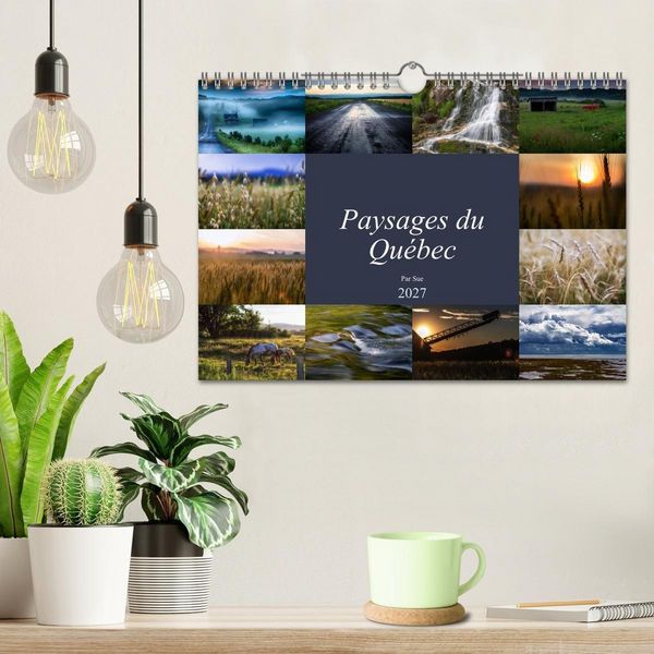 Produktbild: Paysages du Qu&eacute;bec (Calendrier mural 2027 DIN A4 vertical), CALVENDO calendrier mensuel