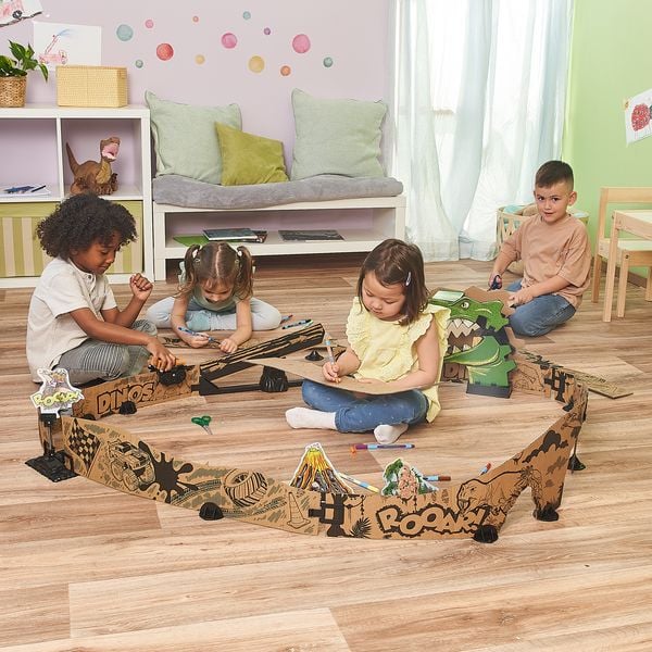 Produktbild: Car-Board Racers - Dino-Adventure Set