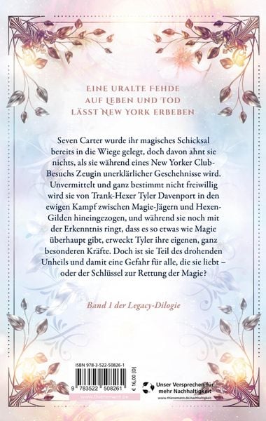 Produktbild: Legacy of a Silver Night (Legacy-Dilogie 1)