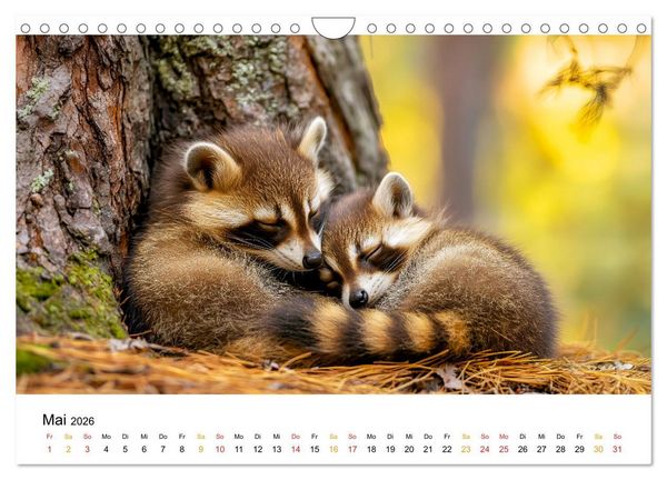 Produktbild: Wenn Tierchen tr&auml;umen (Wandkalender 2026 DIN A4 quer), CALVENDO Monatskalender