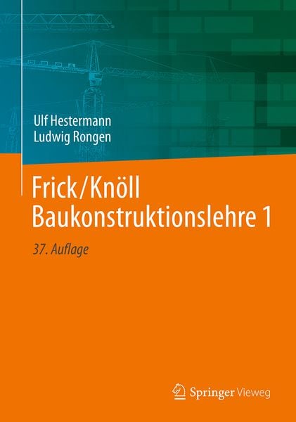 Produktbild: Frick/Knöll Baukonstruktionslehre 1
