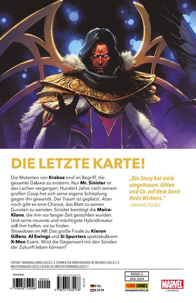 Produktbild: X-Men: Sinisters S&uuml;nden