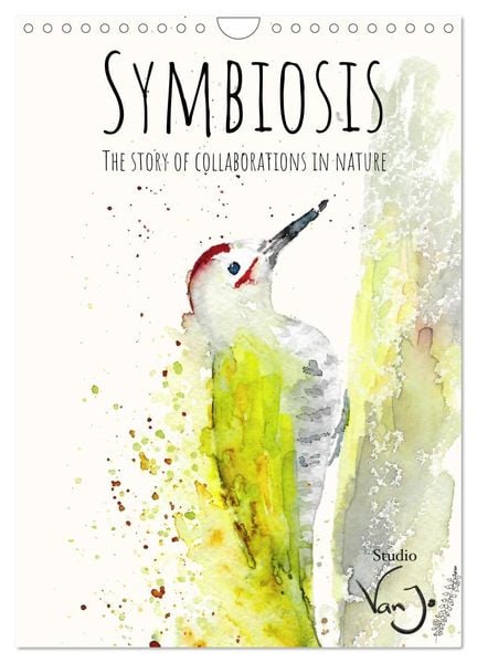 Symbiosis, the story of collaborations in nature (Wall Calendar 2025 DIN A4 portrait), CALVENDO 12 Month Wall Calendar