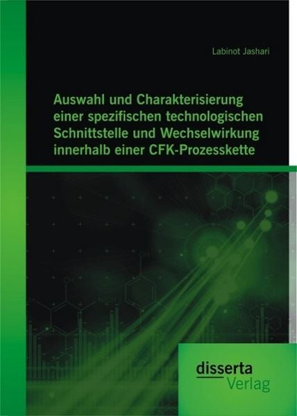 Produktbild: Auswahl und Charakterisierung einer spezifischen technologischen Schnittstelle und Wechselwirkung innerhalb einer CFK-Prozesskette