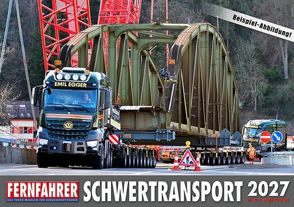 Produktbild: Schwertransporter Kalender 2027