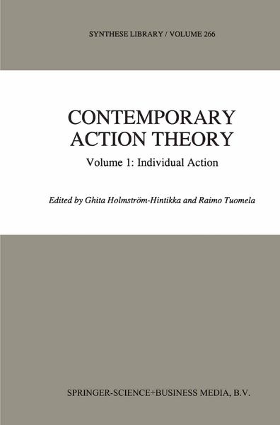 Produktbild: Contemporary Action Theory Volume 1: Individual Action