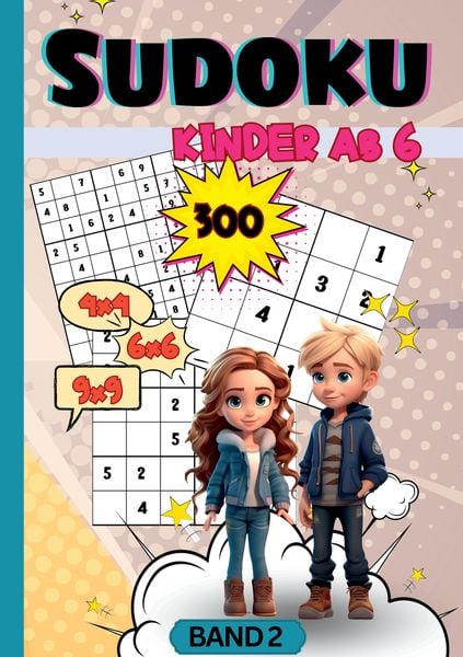 Produktbild: Sudoku Kinder- ab 6 Jahren