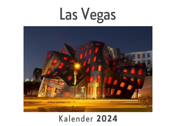 Produktbild: Las Vegas (Wandkalender 2024, Kalender DIN A4 quer, Monatskalender im Querformat mit Kalendarium, Das perfekte Geschenk)