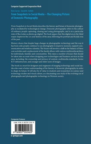 Produktbild: From Snapshots to Social Media - The Changing Picture of Domestic Photography