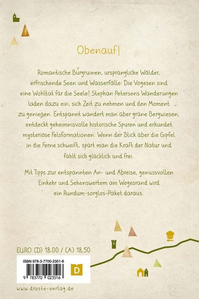 Produktbild: Vogesen. Wandern für die Seele