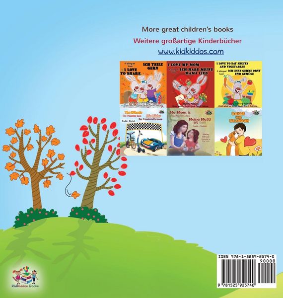Produktbild: I Love Autumn (English German Bilingual Book)