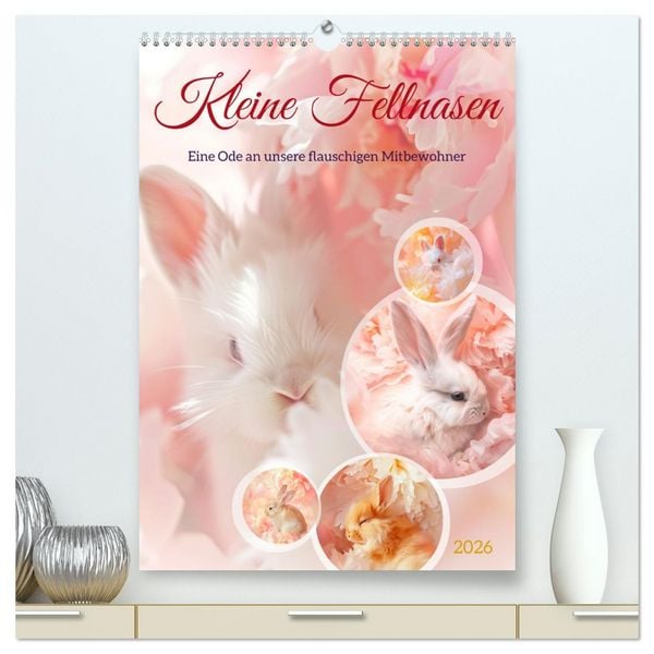 Produktbild: Kleine Fellnasen (hochwertiger Premium Wandkalender 2026 DIN A2 hoch), Kunstdruck in Hochglanz