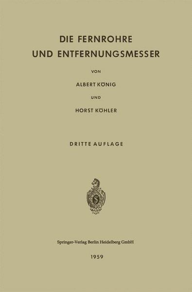 Produktbild: Die Fernrohre und Entfernungsmesser