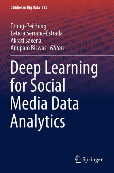Produktbild: Deep Learning for Social Media Data Analytics