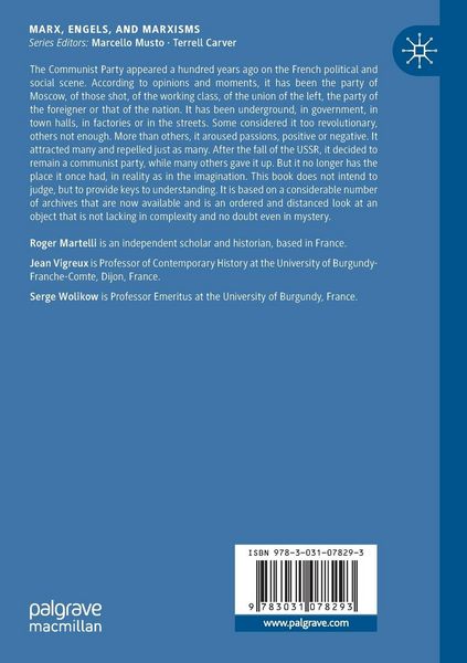 Produktbild: One Hundred Years of History of the French Communist Party