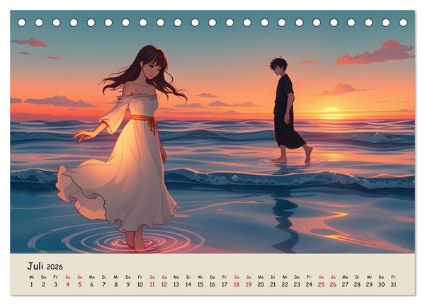 Produktbild: Verm&auml;chtnis eines Briefes (Tischkalender 2026 DIN A5 quer), CALVENDO Monatskalender