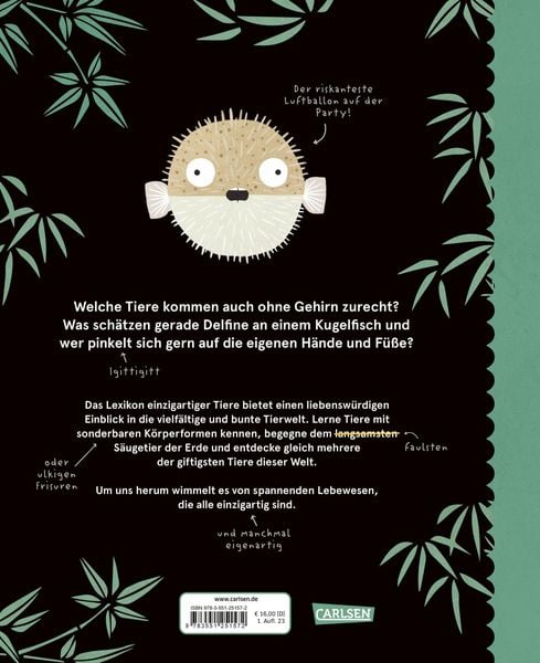 Produktbild: Das Lexikon einzigartiger Tiere