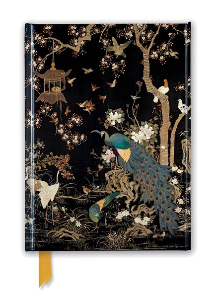 Produktbild: Premium Notizbuch DIN A5: Ashmolean Museum, Bestickter Wandbehang mit Pfau