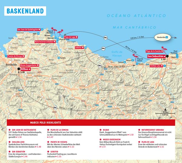 Produktbild: MARCO POLO Reisef&uuml;hrer Nordspanische K&uuml;ste