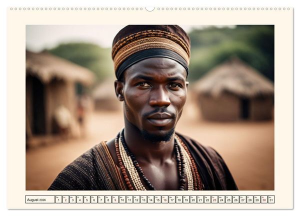 Produktbild: Tolle Typen rund um die Welt (hochwertiger Premium Wandkalender 2026 DIN A2 quer), Kunstdruck in Hochglanz