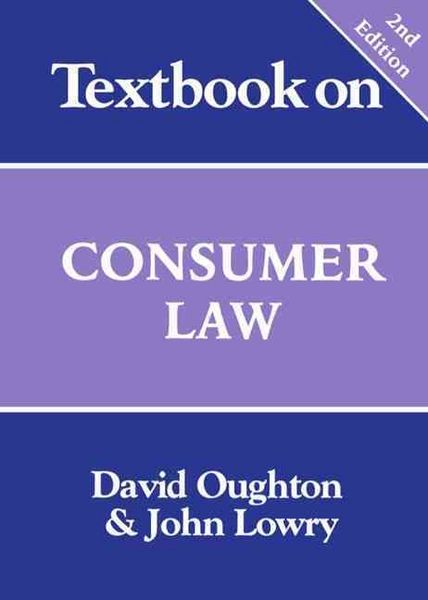 Produktbild: Oughton, D: Textbook on Consumer Law