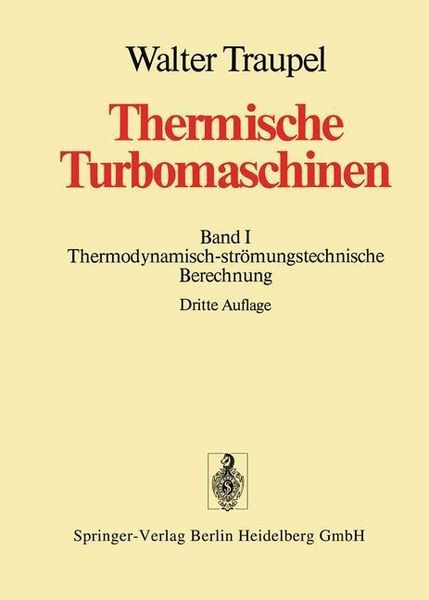 Produktbild: Thermische Turbomaschinen