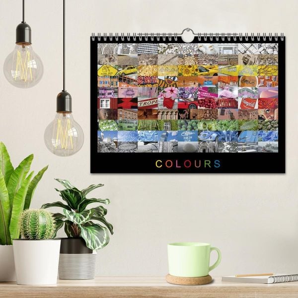 Produktbild: Colours (Wandkalender 2026 DIN A4 quer), CALVENDO Monatskalender