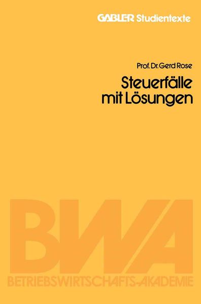 Produktbild: Steuerf&auml;lle mit L&ouml;sungen