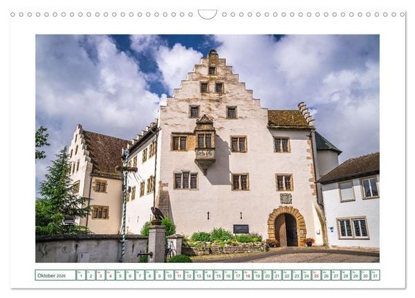 Produktbild: Tengen und Blumenfeld - Kleinstadtperlen des Hegaus (Wandkalender 2026 DIN A3 quer), CALVENDO Monatskalender