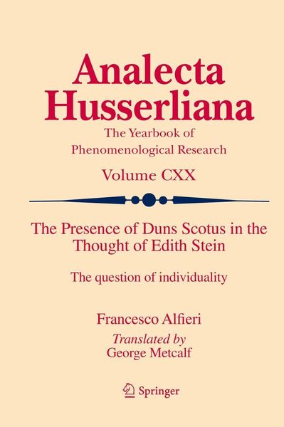 Produktbild: The Presence of Duns Scotus in the Thought of Edith Stein