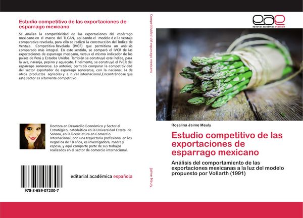 Produktbild: Estudio competitivo de las exportaciones de esparrago mexicano
