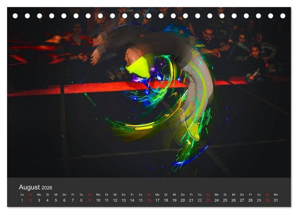 Produktbild: Break Dance B-boys & B-girls (Tischkalender 2026 DIN A5 quer), CALVENDO Monatskalender