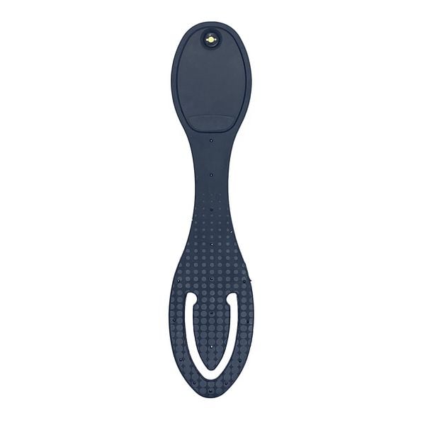 Produktbild: Flexilight Leselicht (Black Dots) - schwarz - 2 in 1 Leselampe & Lesezeichen - LED Leselicht - Geschenk für Leser, Buchliebhaber - Deutsche Ausgabe