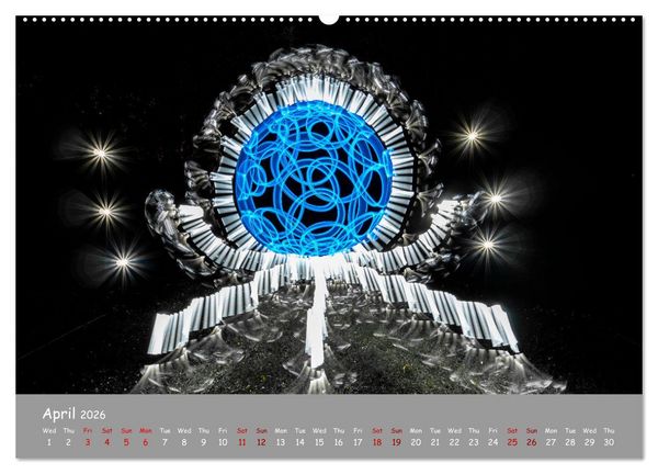 Produktbild: Light is Life and Fun (Wall Calendar 2026 DIN A2 landscape), CALVENDO 12 Month Wall Calendar