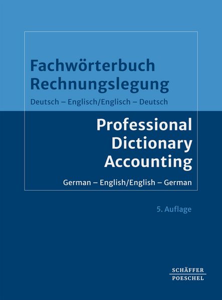 Produktbild: Fachw&ouml;rterbuch Rechnungslegung