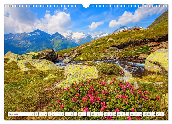 Produktbild: Es gr&uuml;&szlig;t der Gro&szlig;venediger (Wandkalender 2026 DIN A3 quer), CALVENDO Monatskalender