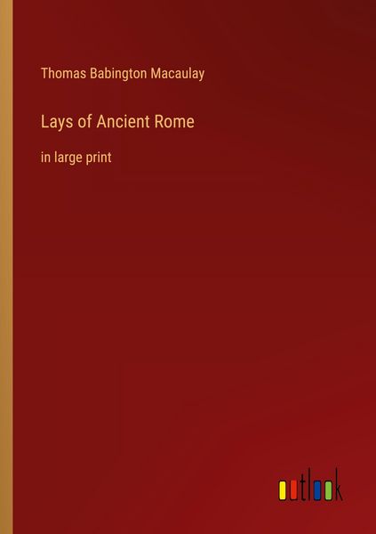 Produktbild: Lays of Ancient Rome