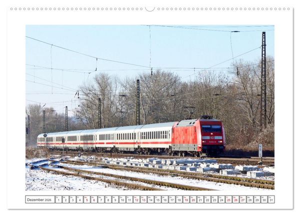 Produktbild: Die Baureihe 101 der Deutschen Bahn (hochwertiger Premium Wandkalender 2026 DIN A2 quer), Kunstdruck in Hochglanz