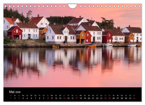 Produktbild: Traumziel Norwegen 2026 (Wandkalender 2026 DIN A4 quer), CALVENDO Monatskalender