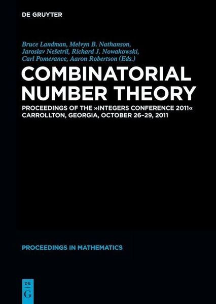 Produktbild: Combinatorial Number Theory