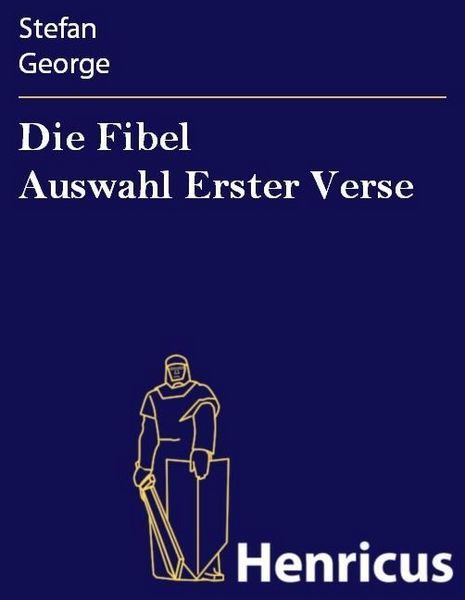 Produktbild: Die Fibel Auswahl Erster Verse