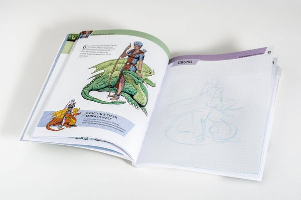 Produktbild: Ich zeichne Fantasy & Romantasy - Techniken, Charaktere und Effekte