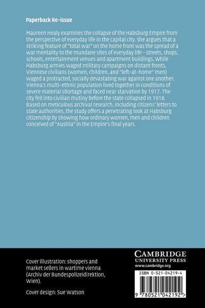 Produktbild: Vienna and the Fall of the Habsburg Empire